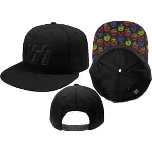 KISS - Neon Faces Snapback Cap