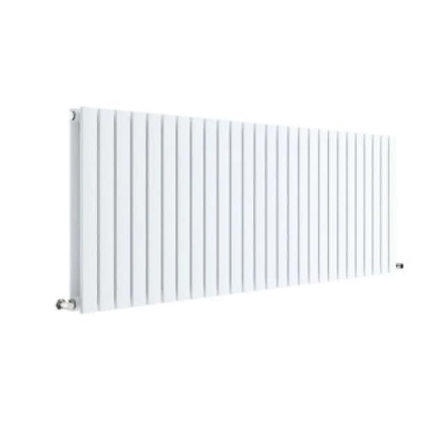 Balterley Horizontal Double Panel Radiator 5589 BTU Satin White 600x 1572mm White
