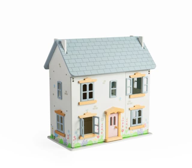 Bigjigs Toys Summer Cottage Doll's House Multicolor Unisex