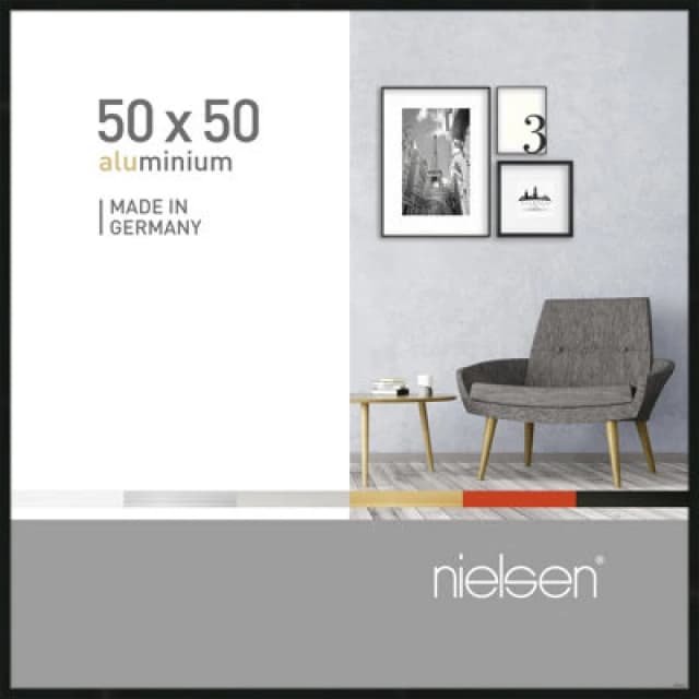 Nielsen Pixel 50 X 50Cm Picture Frame, Frosted Black