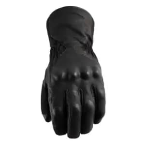Five WFX Skin Ladies Motorcycle Gloves Waterproof, black, Size S for Women, black, Size S for Women