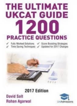 The Ultimate Ukcat Guide 1200 Practice Questions by David Salt Paperback