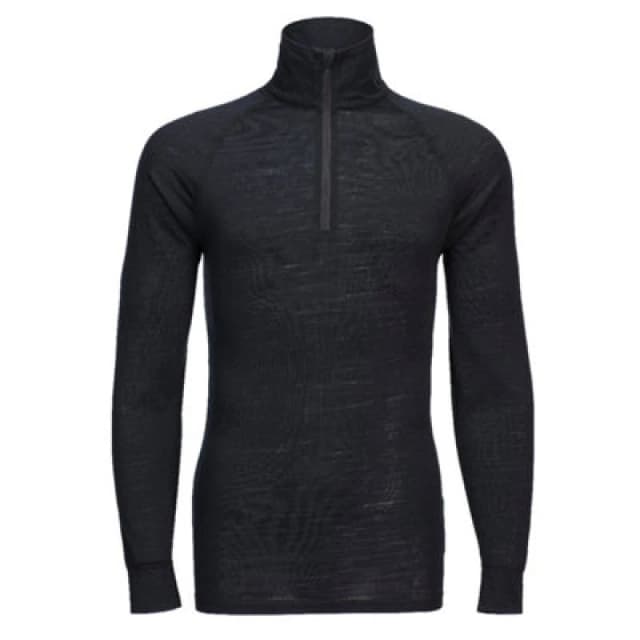Portwest Mens Merino Wool 1/4 Zip Baselayer Top B184BKRL Colour: Black