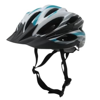 Muddyfox Lithium Helmet Adults - White/Teal/Blck
