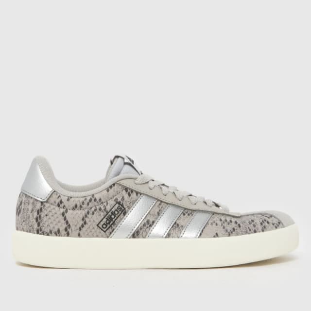 adidas VL Court 3.0 Trainers in Grey Multi Grey Multi UK 4 (EU 36?)