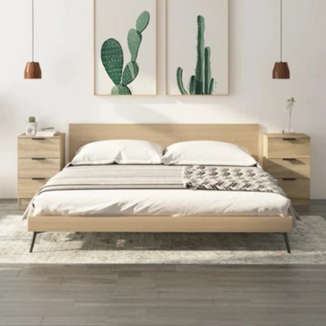 Vidaxl Bedside Cabinets 2 Pcs Sonoma Oak 40X36X65 Cm, Brown 811275