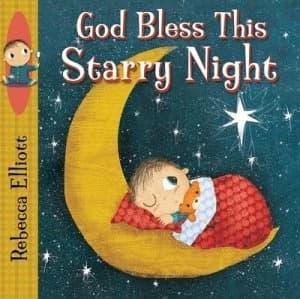 God bless this starry night by Rebecca Elliott