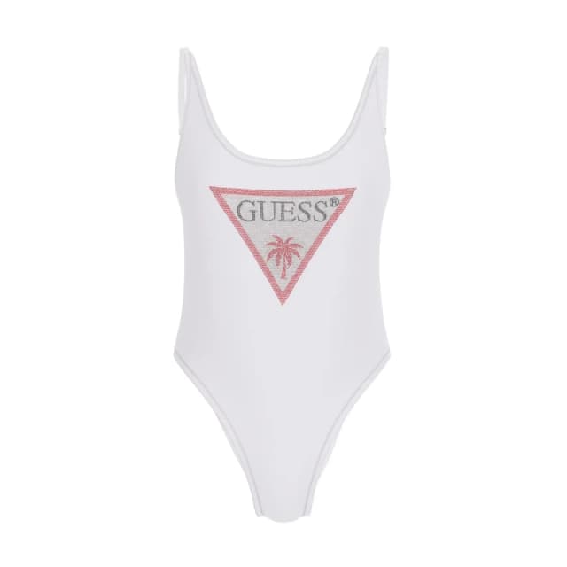 Womens 1 Piece swimsuit Guess Rhinestone Noir Female S