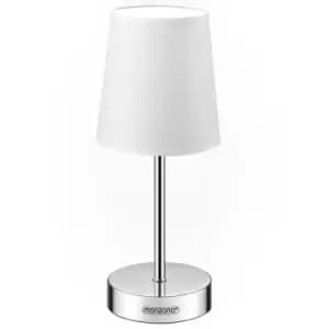 Bedside Lamp Table Light Modern Lighting Taupe Anthracite White 1.20m 15 Watt Protection Class IP 20 Weiß 1er Set (de)