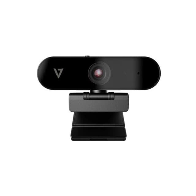 V7 V7 Ultra HD Webcam - 90 fps - Black - USB 3.0 - 3840 x 2160 Video - Auto-focus - Clip, Tripod Mount - 5x Digital Zoom - ePTZ - AI Tracking, Framing