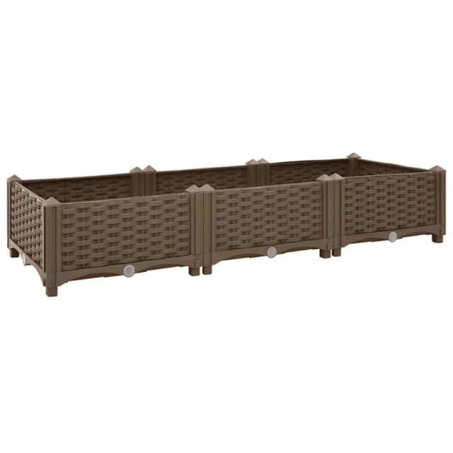VIDAXL Raised Bed 120x40x23cm Polypropylene Vidaxl 8720286493069