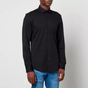 HUGO Kenno Cotton Stretch-Jersey Shirt - 39/15.5 Inches