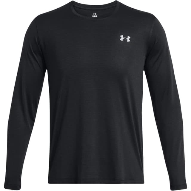 Under Armour Mens Launch Long-Sleeve Crew Sweatshirt Black male M