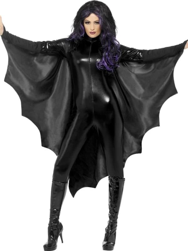 Smiffys Vampire Bat Wings Black