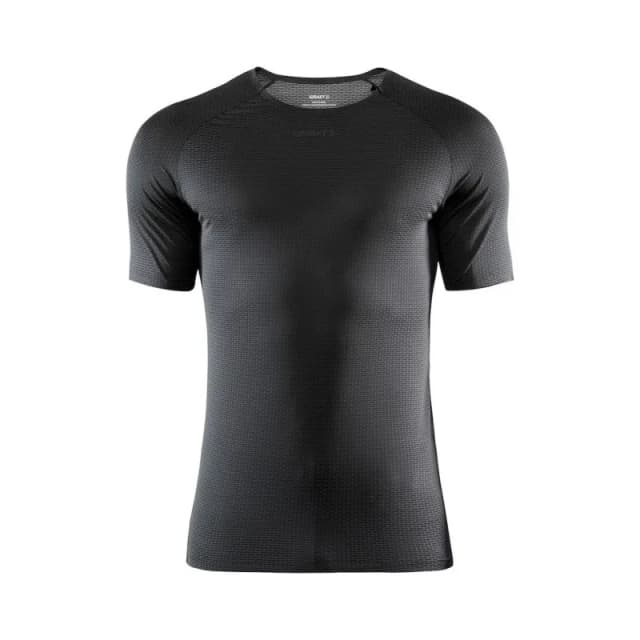 Craft CRAFT Men Pro Dry Nanoweight Short Sleeve Baselayer in Black Size: Small Black S Male 7318573274531