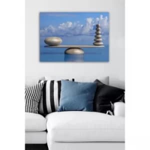 21482565778-5070 Multicolor Decorative Canvas Painting