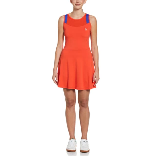 Original Penguin Tennis Dress Womens - Red Red 10