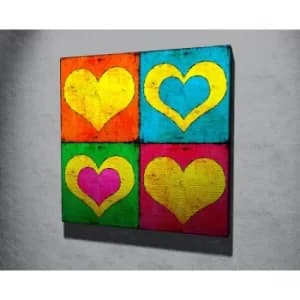 KC219 Multicolor Decorative Canvas Painting