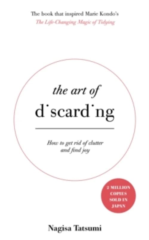 The Art of Discarding : How to get rid of clutter and find joy Paperback / softback