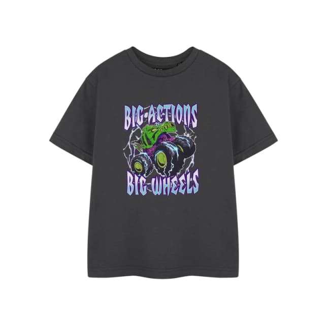 Hot Wheels Short Sleeved T-Shirt Grey male