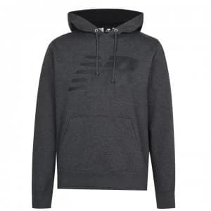 New Balance Fleece Hoodie Mens - Charcoal