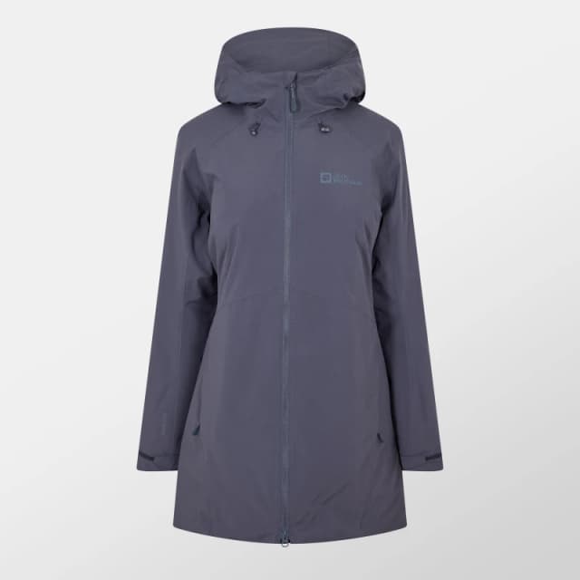 (M, Graphite) Jack Wolfskin Womens 2022 Heidelstein Insulated Waterproof Windproof Jacket