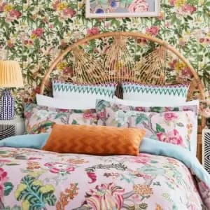 Sanderson Fusang Tree Kingsize Duvet Cover Set, Peach Blossom