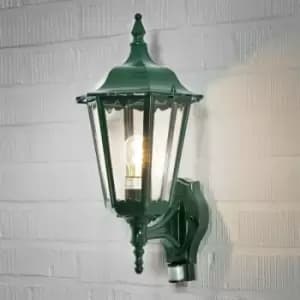 Konstsmide Firenze Outdoor Classic Large Lantern Up Light PIR Green, IP44