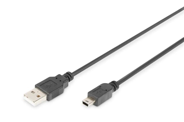 Digitus USB-C - Mini-B connection cable. 1m