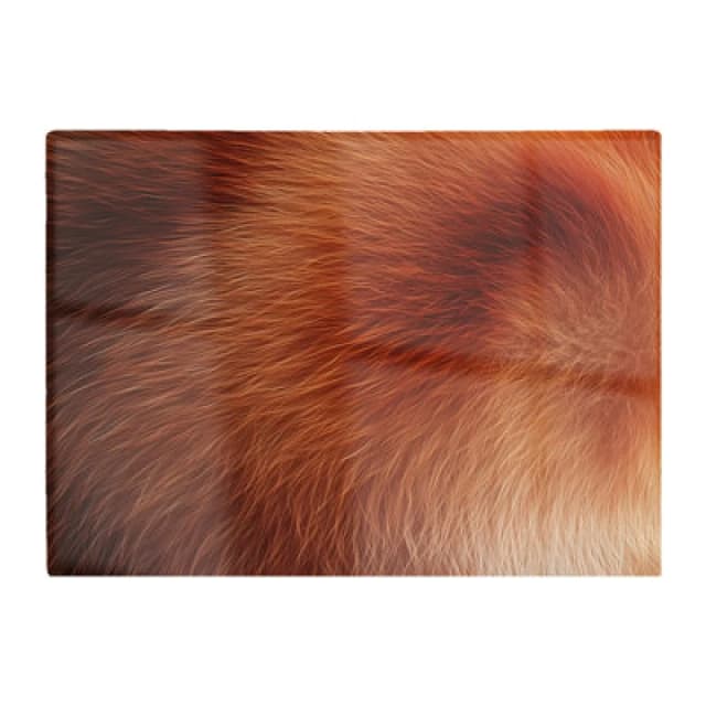 Warren Reed Designer Red Panda Fur Print Chopping Board