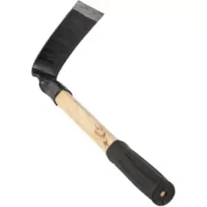 Harbour Housewares - Steel Garden Hand Hoe - 43cm - Natural