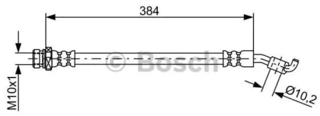 Bosch 1 987 481 884 Brake Hose Brake Hose (83)