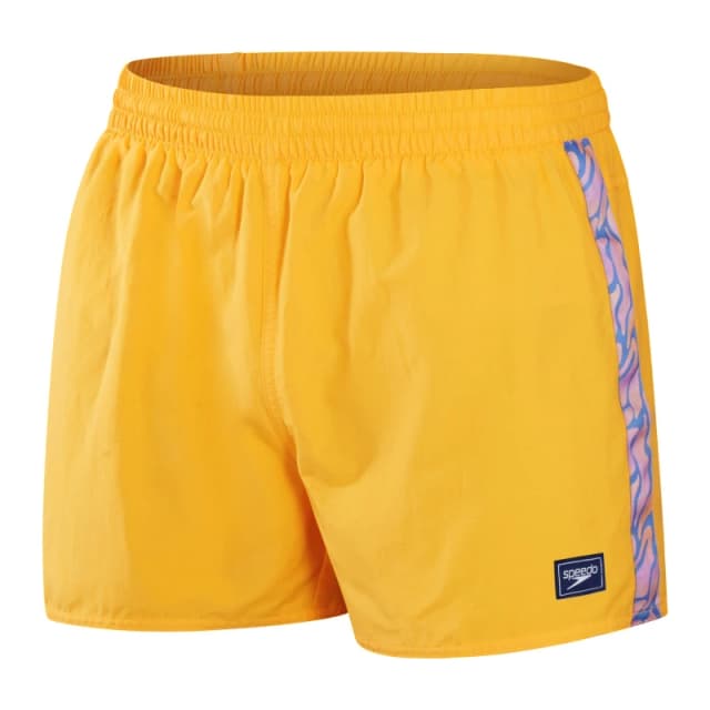 Speedo Retro 13 Swim Shorts Mens - Yellow Yellow S