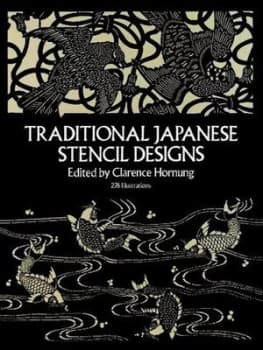 Traditional Japanese Stencil Designs by Clarence Hornung Paperback