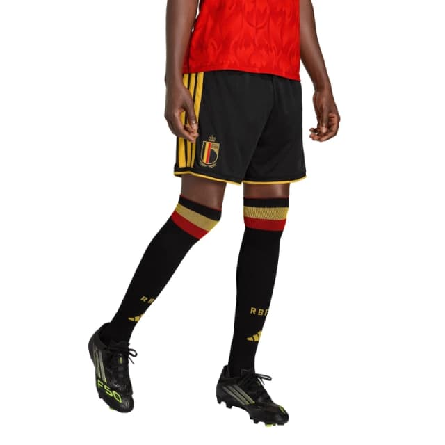 adidas Belgium Home Shorts World Cup 2026 Mens Black/Gold male S