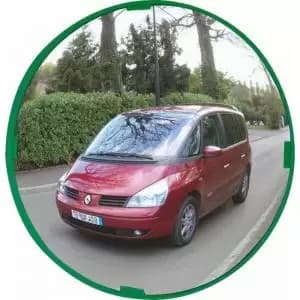 600mm Diameter Green Framed Safety Mirror