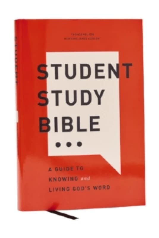 Student Study Bible: A Guide to Knowing and Living Gods Word (NKJV, Hardcover, Red Letter, Comfort Print) Hardback
