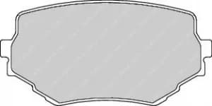 Ferodo FDB1565 Brake Pad Set Front Axle Premier Car