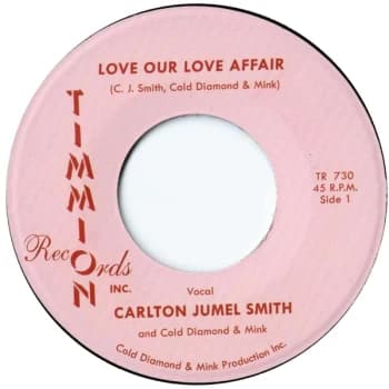 Carlton Jumel Smith - Love Our Love Affair Vinyl