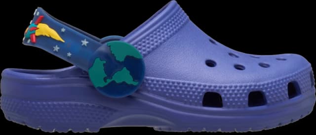 Crocs Kids Toddler Classic Imagination Lights Backstrap Clogs Sapphire C5