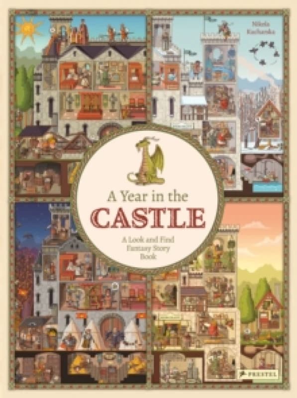 A Year in the Castle : A Look and Find Fantasy Story Book Hardback