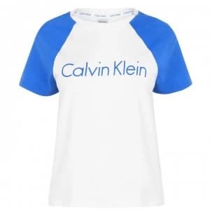 Calvin Klein Cotton Crew T Shirt - White 100