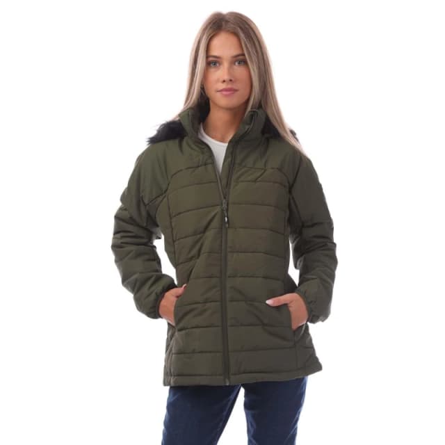 Trespass Translate Padded Jacket Green female 8