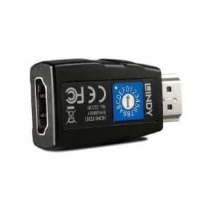 Lindy 32114 cable interface/gender adapter HDMI Type A Black