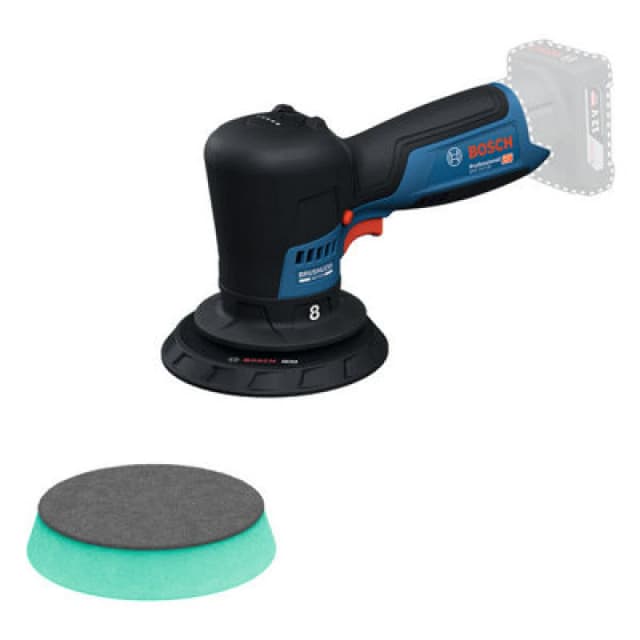 Bosch GPX 12V-125 12v Cordless Spot Repair Polisher 125mm 06019L4100 Batteries: No Batteries
