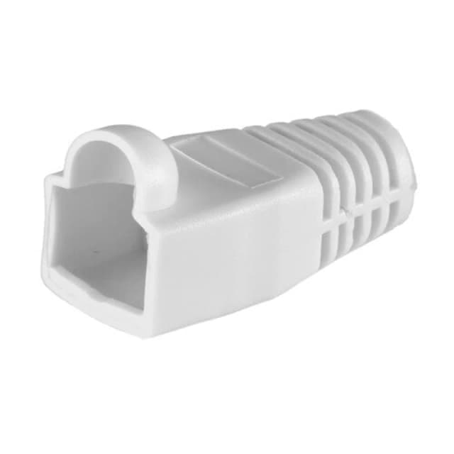 Cablenet Cablenet RJ45 Cat6a Boot White 6.5mm 22-2088