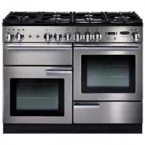 Rangemaster 84320 110cm Professional Dual Fuel Range Cooker in S Steel