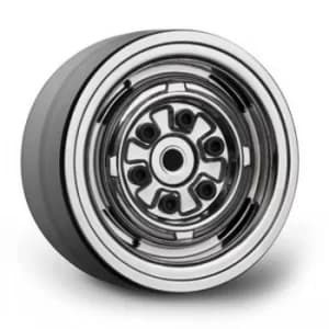 Gmade 1.9 Vr01 Beadlock Wheels (Chrome) (2)