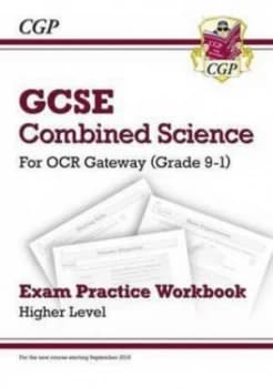 New Grade 9-1 Gcse Combined Science Ocr Gateway Exam Practice Workbook - Higher Hardback