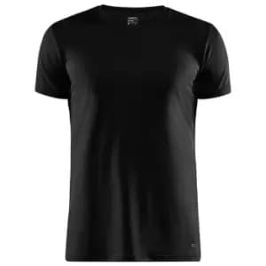 Craft Mens Essential Core Dry Short-Sleeved T-Shirt (M) (Black)
